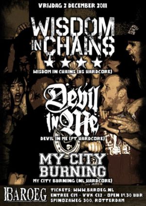 Wisdom In Chains Flyer
